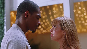 Blonde cougar Jordan Maxx rides huge black cock