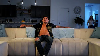 Tiny bratty stepsis dares her stepbro