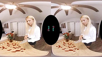 Vr blonde: Blowjob, Doggy  Cowgirl Porn