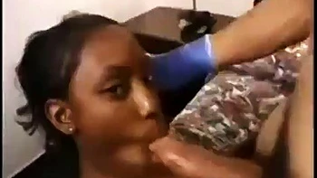 Jacqueline Back - Black lady: Blowjob, Doggy  Cowgirl Porn