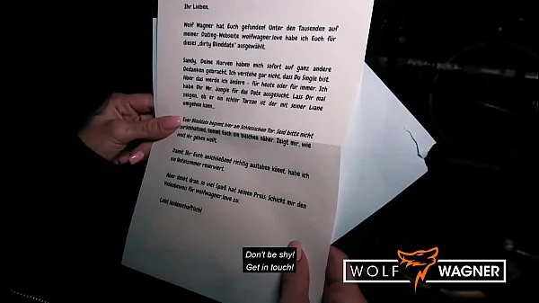 Blonde German FitxXxSandy lets modern-day Tarzan cum on her big fake tits! ▁▃▅▆ WOLF WAGNER LOVE ▆▅▃▁ wolfwagner.love