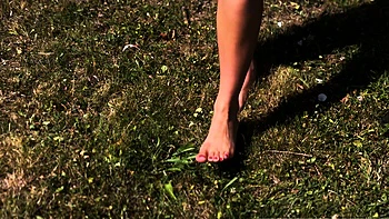 Cutie Blonde Megan Love Worshipped And Fucked At The Park