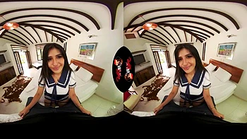 VR Latina: Blowjob, Doggy  Cowgirl Porn