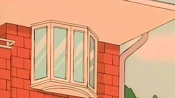 Slutty anime teen with big tits