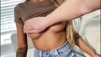 Wearing knee sock enjoying cowgirl style: Blowjob, Doggy  Amateur Porn