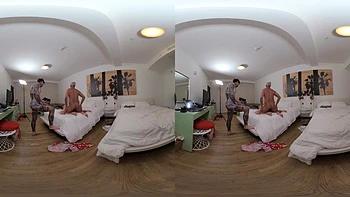 Cuckold Sugardaddy Watches Sugarbaby Double Pussy Penetrated