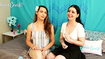 QueerCrush interview with Lily and Sadie