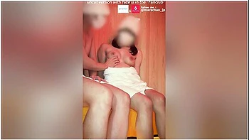 [amateur] Japanese Couple Having Sweaty Semen Bukkake Sex In The Sauna