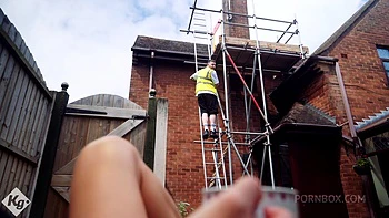 Busty Hot Wife Seduces The Toy Boy Handy Man