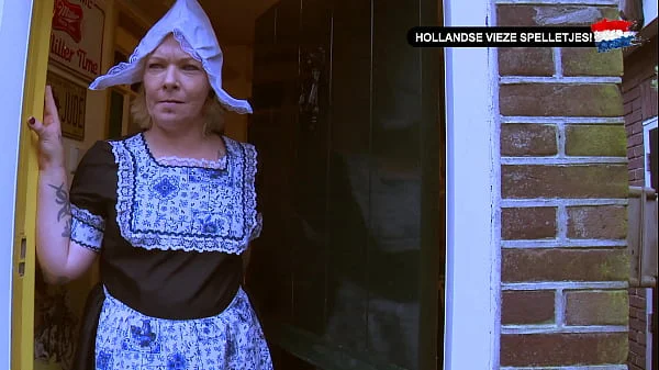 Hollandse Vieze Spelletjes Introductie - Op bezoek bij geile Suus! (Nederlands gesproken)