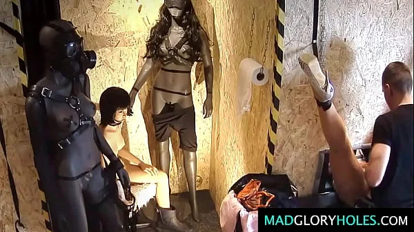 Step Mother GangBanged in Glory Hole