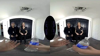 Frick the police ft. Britney Amber: Blowjob, Doggy  Cowgirl VR Porn