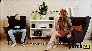 Tanya Foxxx And Martin Spell - English Teacher With Big Boobs Calms Down When Gets Studs Cock