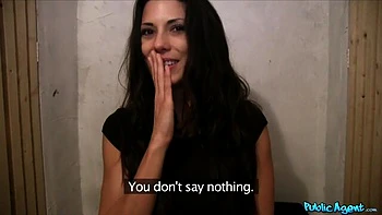 Sex for money with a long-legged brunette beauty Alexa Tomas