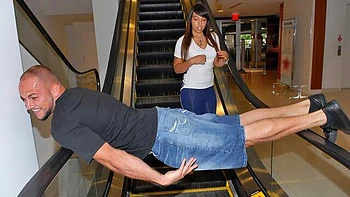 Lady with nice large bottom Lilah nailed in the missionary pose