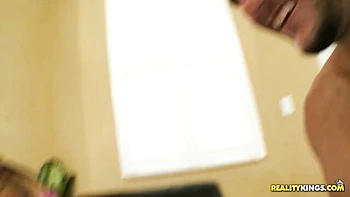 Lady with pretty phat ass Nikki Stone looks great in the cowgirl pose