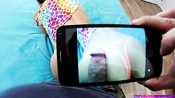 Sweet missionary pose anal fuck with a young hot girlfriend Kiara Cole