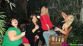 Jenna and Noelani are enjoying kissing and fucking in the kitchen