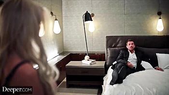 Gorgeous busty blonde Casca Akashova rammed from behind