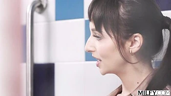 Stunning brunette Lexi Luna is enjoying getting fucked from behind