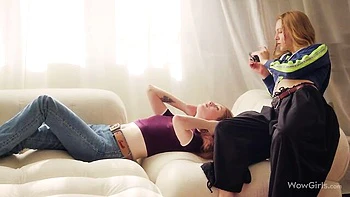 Astonishing lesbian sex play with hot Alecia Fox and Cherry Crush