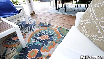 Hardcore sex in the missionary pose with a young Laura Bentley