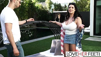 Sarah's fetish action