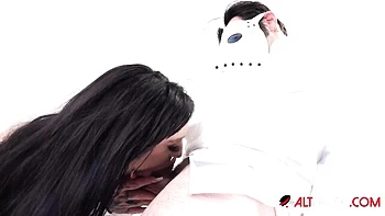 Sublime Misha Montana at cowgirl trailer