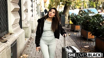 Nice-looking Layla Scarlett's huge cock smut