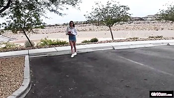 Pulchritudinous Tess Thompson at long hair dirt