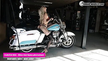 Watch bubbly Claudia Macc's scene