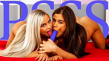 Lesbian pissing movie with heavenly Little Caprice from VIPissy