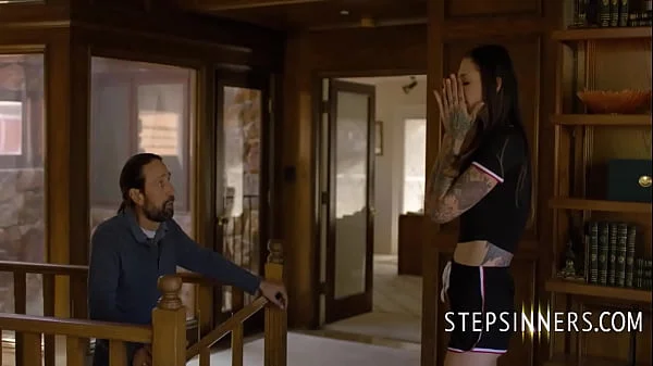 Fucking My step Sons Tall Inked Girlfriend