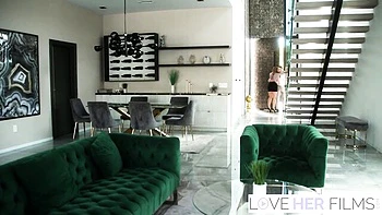 Skylar Snow's natural boobs video by Love Her Films