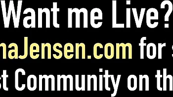 Jelena Jensen's big natural tits sex by Jelena Jensen