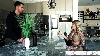 Love Her Films featuring Kitana Montana and Dan Damage's titty fuck video