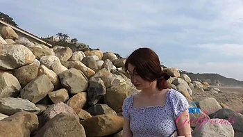 Behind the scenes fun between sets playing with Ava Davis in the car by ATK Girlfriends: Porn