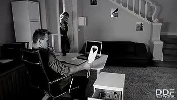 Damn Hot Submissive: Blonde Babe Ass Fucked in Handcuffs