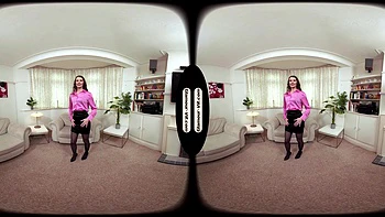 Brook Logan Secretary Provides Special Upskirt JOI Tease For