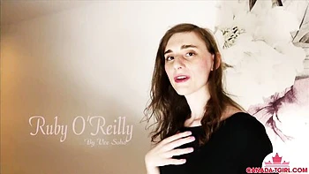 Blonde scene with perfect dame from Grooby Girls