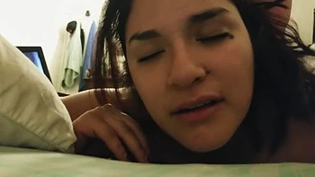 Big Tit Latina fucked by man who doesn t know how cameras work: Missonary, Big Tits  Homevideo Porn