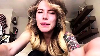 MissIvyDoll - Tight Black Dress Cum