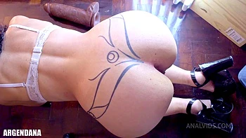 Increasing My Anal Space With Big Stuff