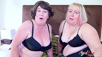 Busty Matures Enjoying Hard Group Sex