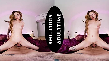 A cute blonde girl Angel Windell fucks with her boyfriend Dante Colle.