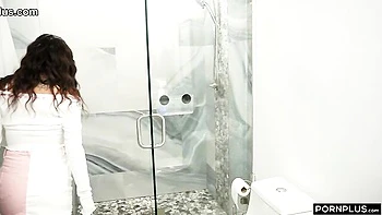 Skinny and miniature angel Amira Mae rammed in the doggy style