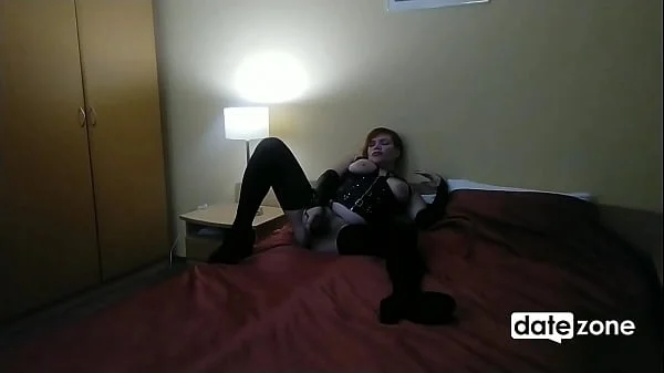 Meeting in hotel room with fat dominant whore