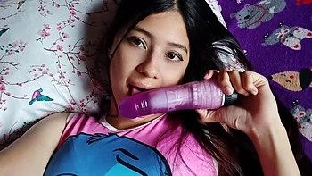 Touches Her Delicious Pussy Delicious