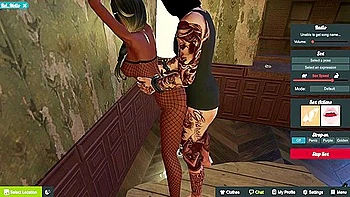 Ariane Was Fucked By A Futanari On 3dxchat