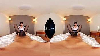 Never-ending Curves Draped By Black Pantyhose